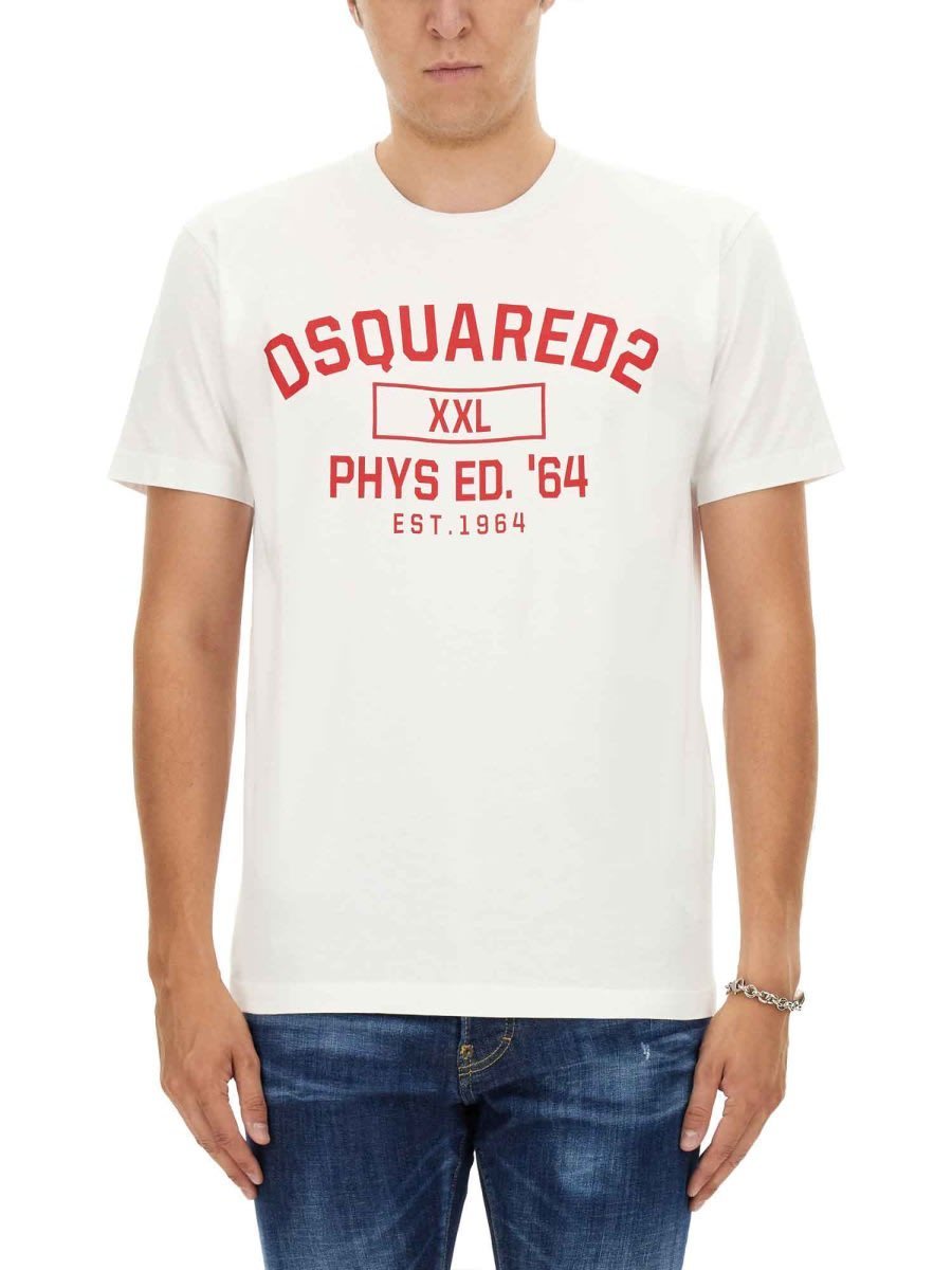 【送料&関税込】Dsquared2 Cotton T-shirt With Logo