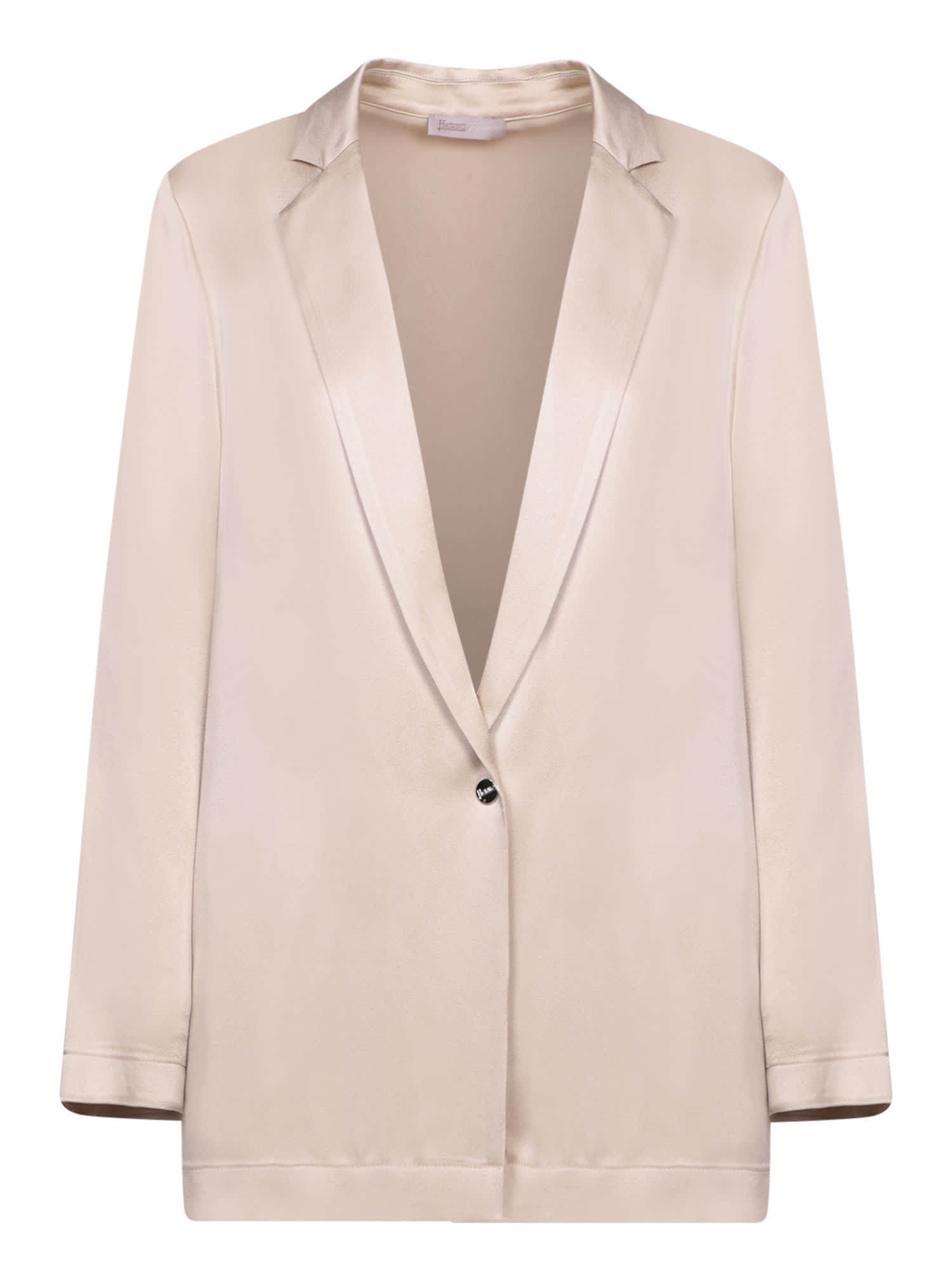 【送料&関税込】Herno Beige Chantilly Satin Jacket