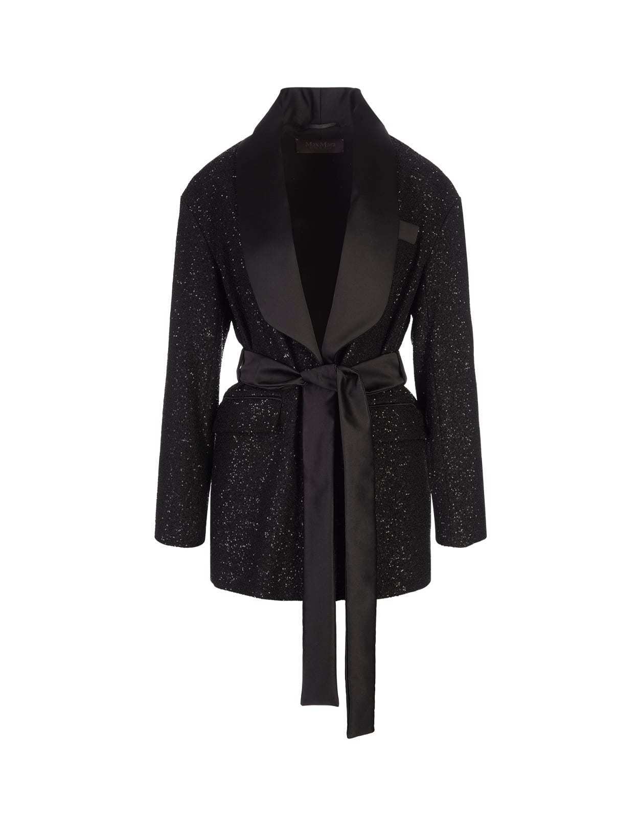 【送料&関税込】Max Mara Black Pau Jacket