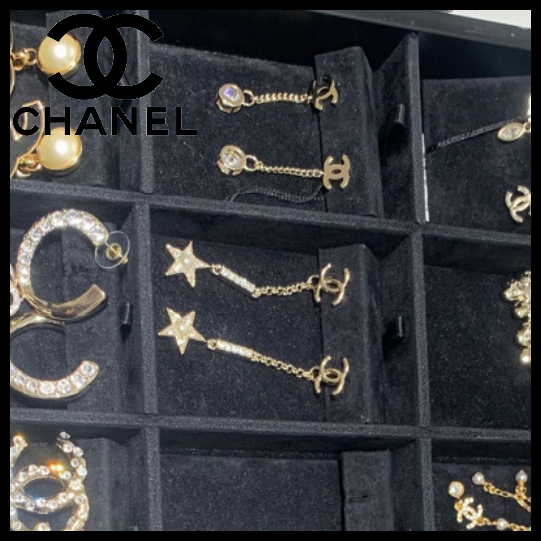 【CHANEL】スター＆ロゴモチーフ♪ピアス