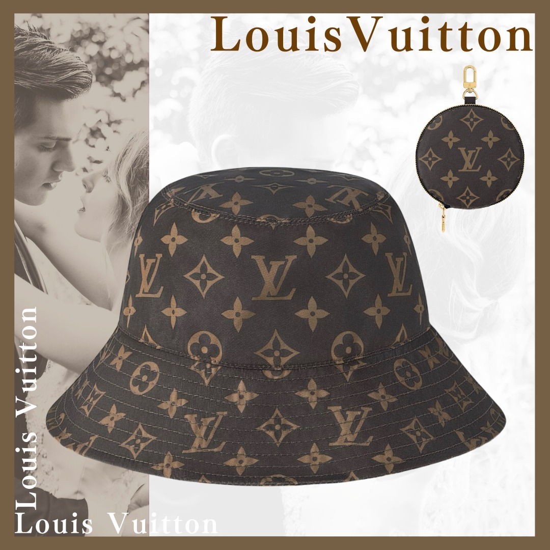 【折りたたみ収納可♪】◆LouisVuitton◆バケットハットポケット