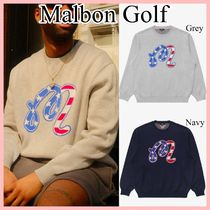 品多く Malbon 送料込み 2色 セーター ニット AMERICANA BEAMS x Golf レディースウェア