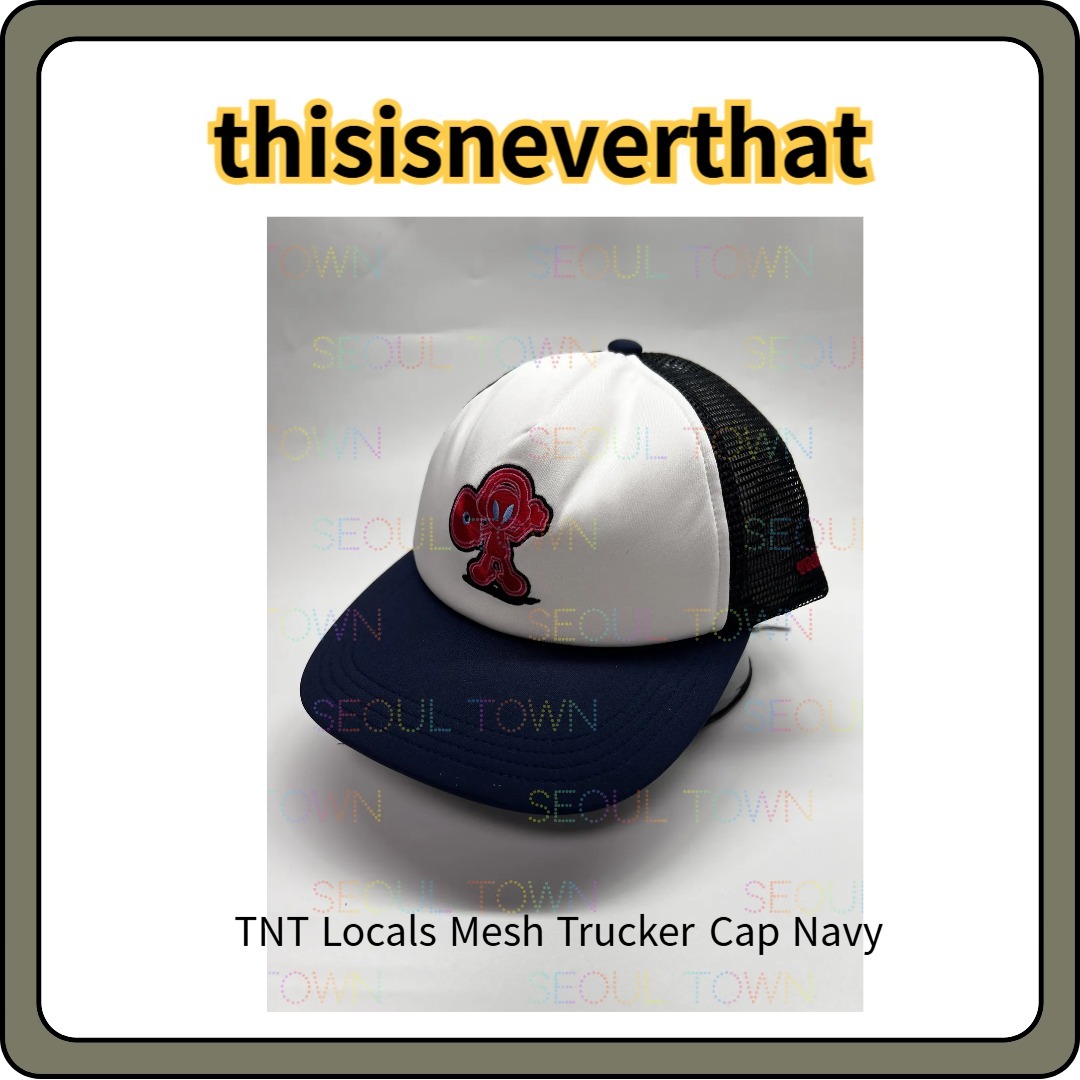 24SS thisisneverthat * TNT Locals Mesh Trucker Cap キャップ