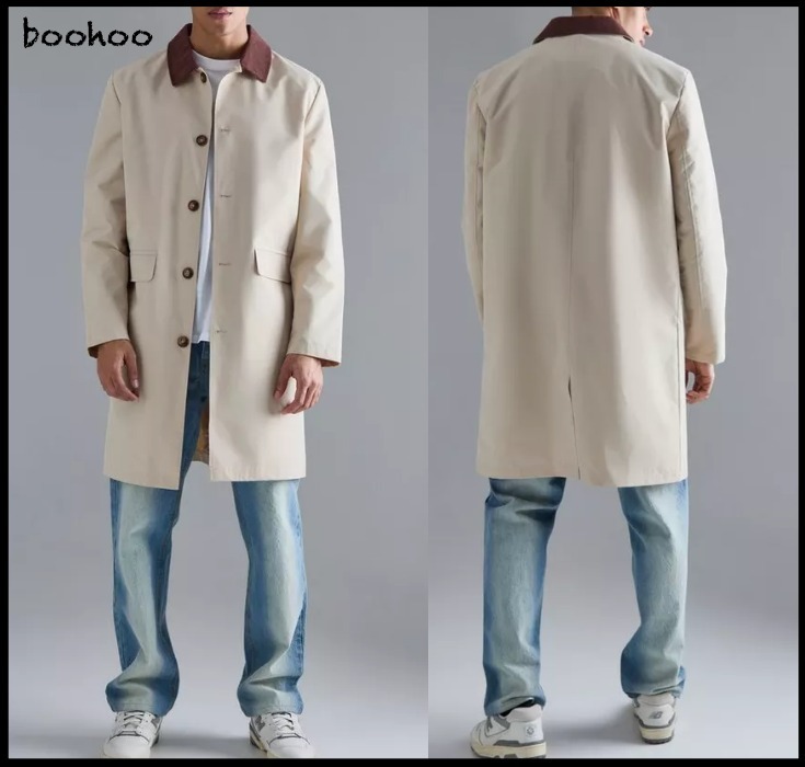 boohoo きちんと正装 おしゃれトレンチコート