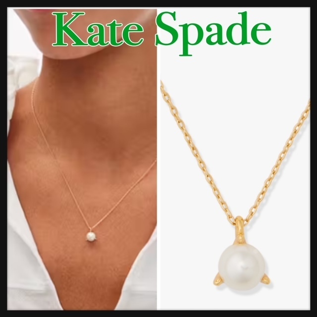 NEW★KateSpade★パールのネックレス★