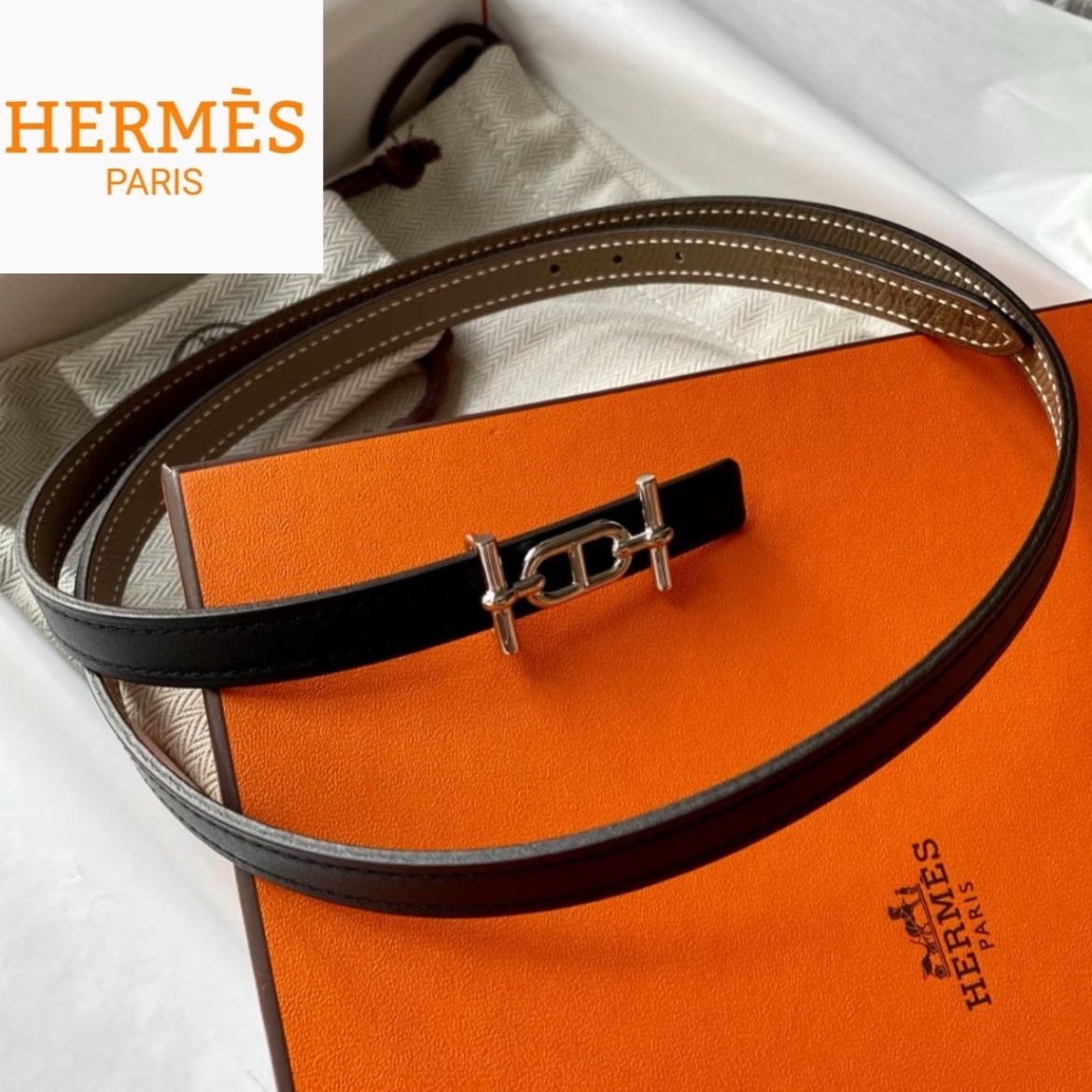 【HERMES 】エルメス ベルトバックルアンクル＆レザーベルト32mm