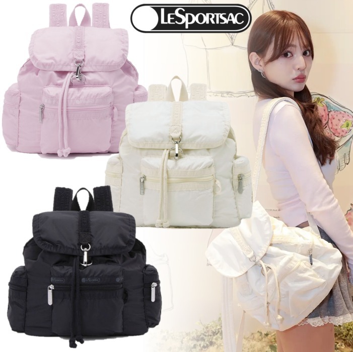 韓国コラボ**GLOWNY X LeSportsac** GY MINI VOYAGER BACKPACK