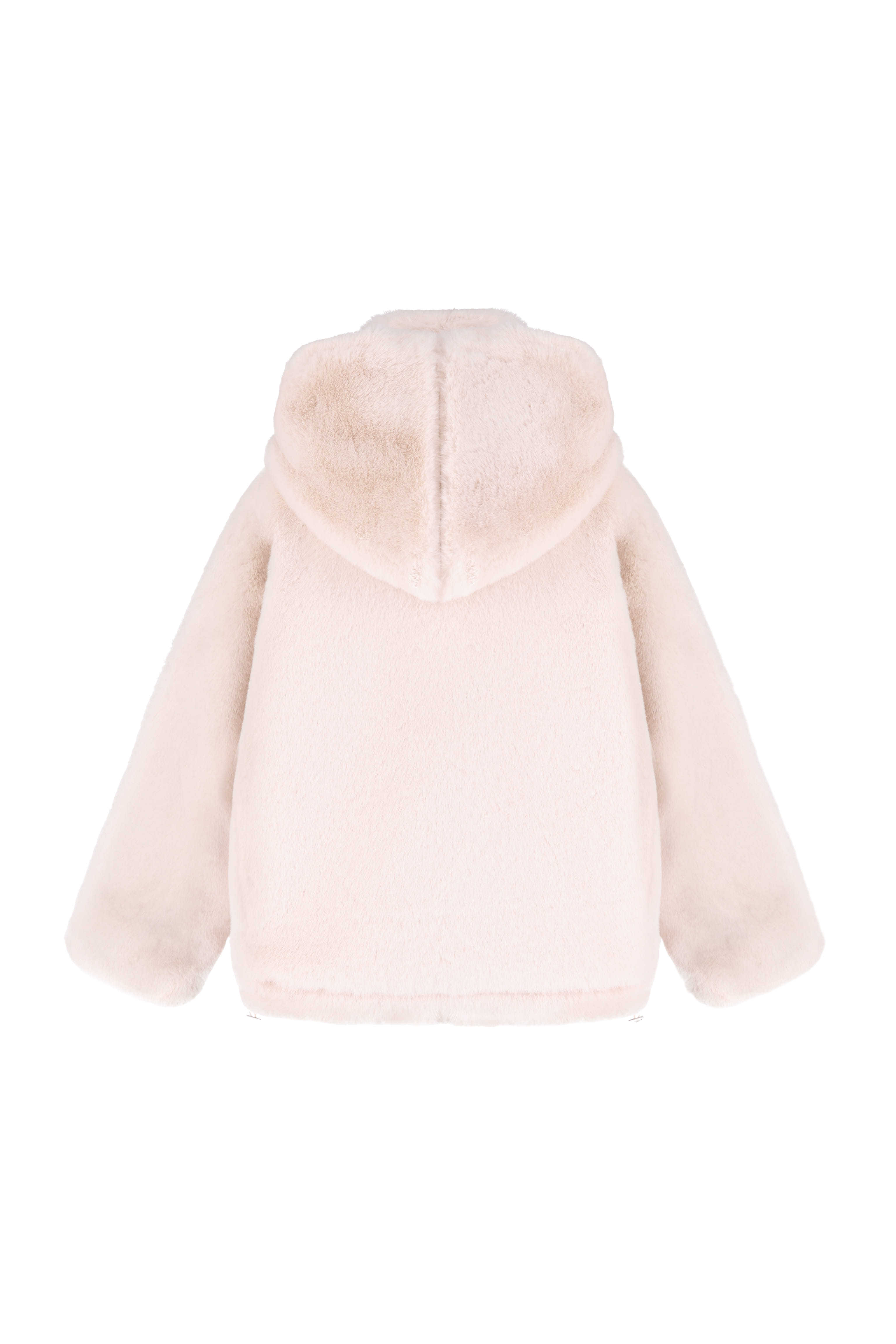 THE MUSEUM VISITOR★アウター★韓国★人気★FUR JACKET (BEIGE) Katelyn | Luxury Scandinavian Shadow White Saga Fox Fur