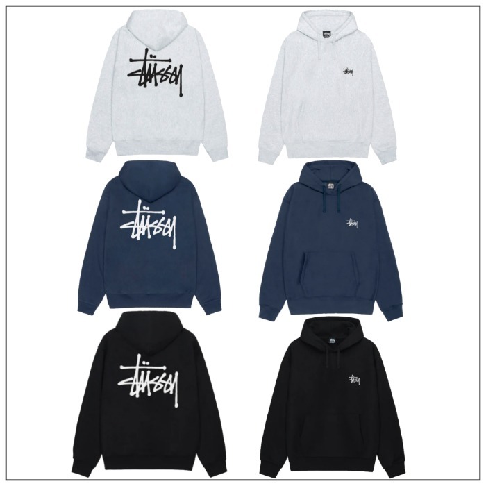 【STUSSY】ステューシー/Basic Stussy Hood /フーディ パーカー