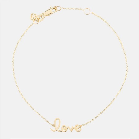 SYDNEY EVAN Love 14kt ブレスレット