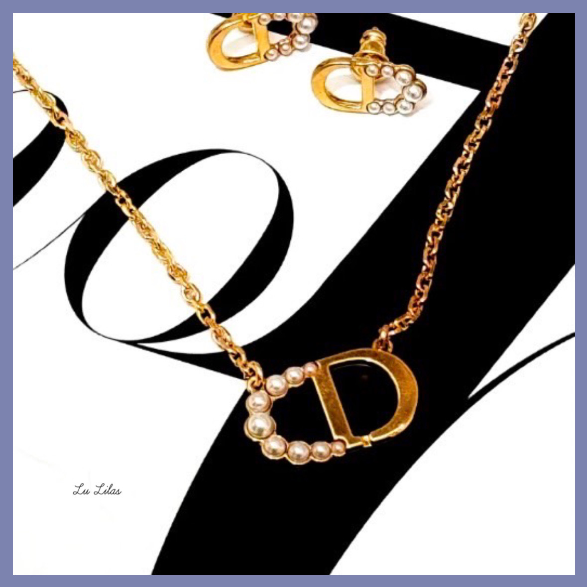 【パールが上品☆】DIOR 30 Montaigne ネックレス