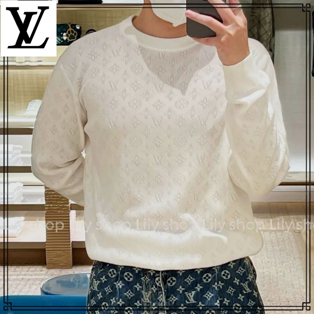 ワンランク上の男性に☆【Louis Vuitton】セーター