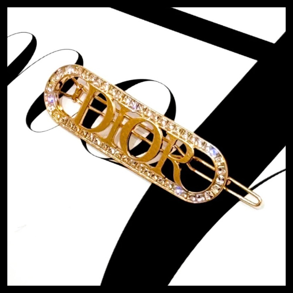 【限定♪ロゴがかわいい】DIOR evolution バレッタ