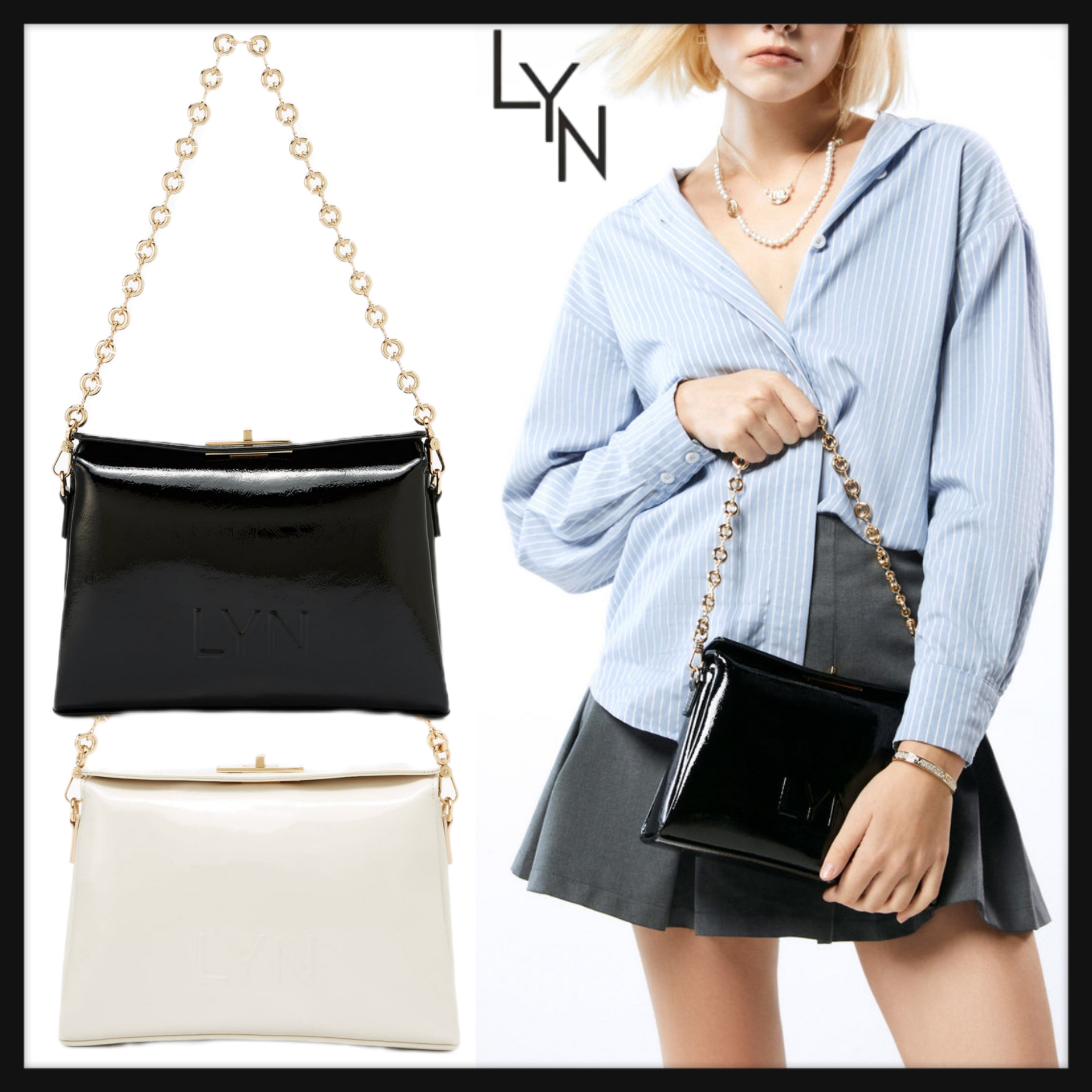 日本未発売!!《LYN》Janistier ショルダーバッグ