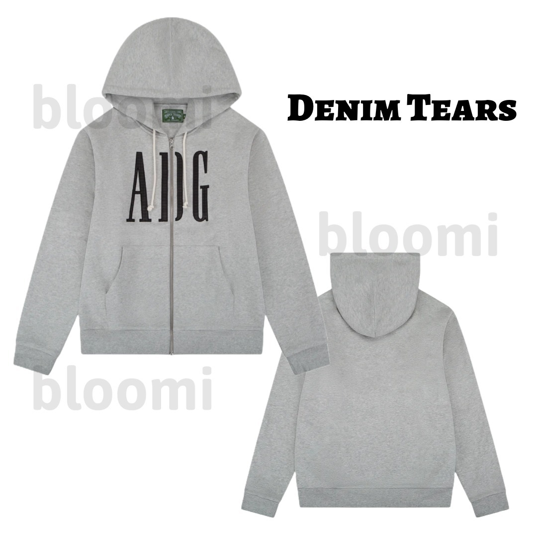 【Denim Tears】ADG Inc. ジップパーカー