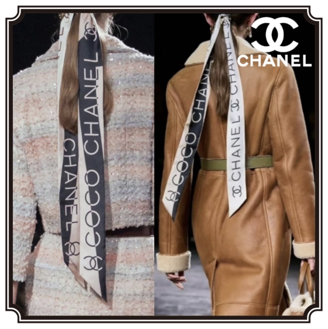 【使い方色々♡】CHANEL ツイリー スカーフ 国内発送
