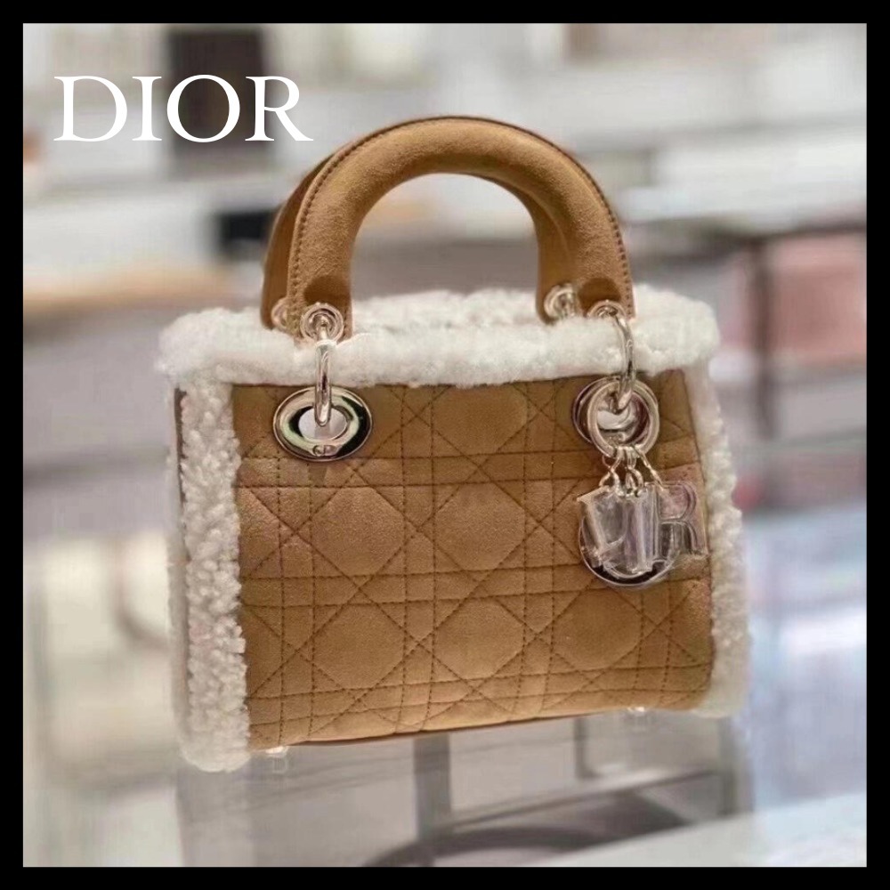【モコモコ♪】Dior Lady Dior バッグ ミニ