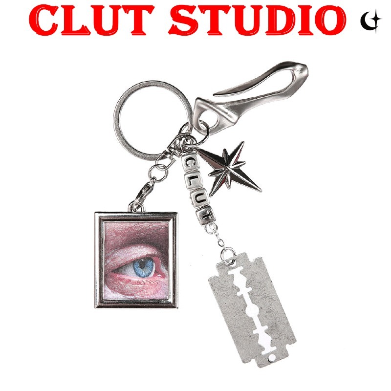 ●CLUT STUDIO● Razor Blade Layered キーリング
