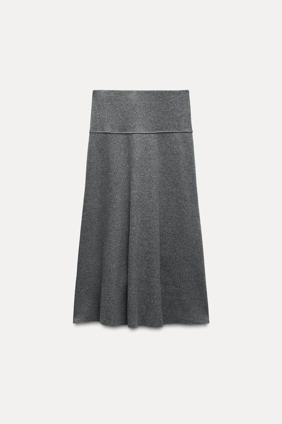 【ZARA】ソフトボリュームミディスカート 5039/379 ZARA】ソフトボリュームミディスカート 5039/379 (ZARA/スカート