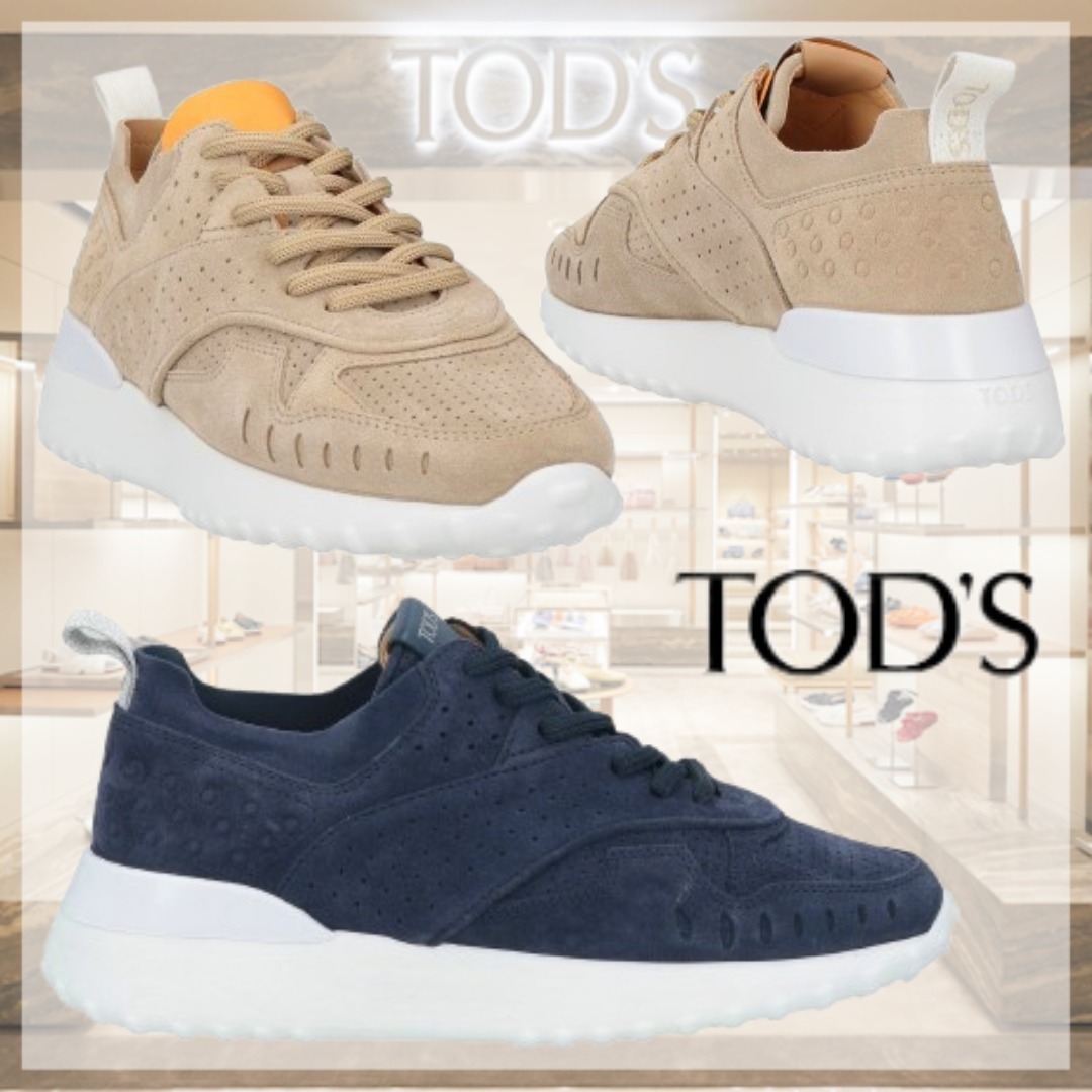 TOD'S* トッズ ロゴ チャンキースニーカー レースアップ 送関込