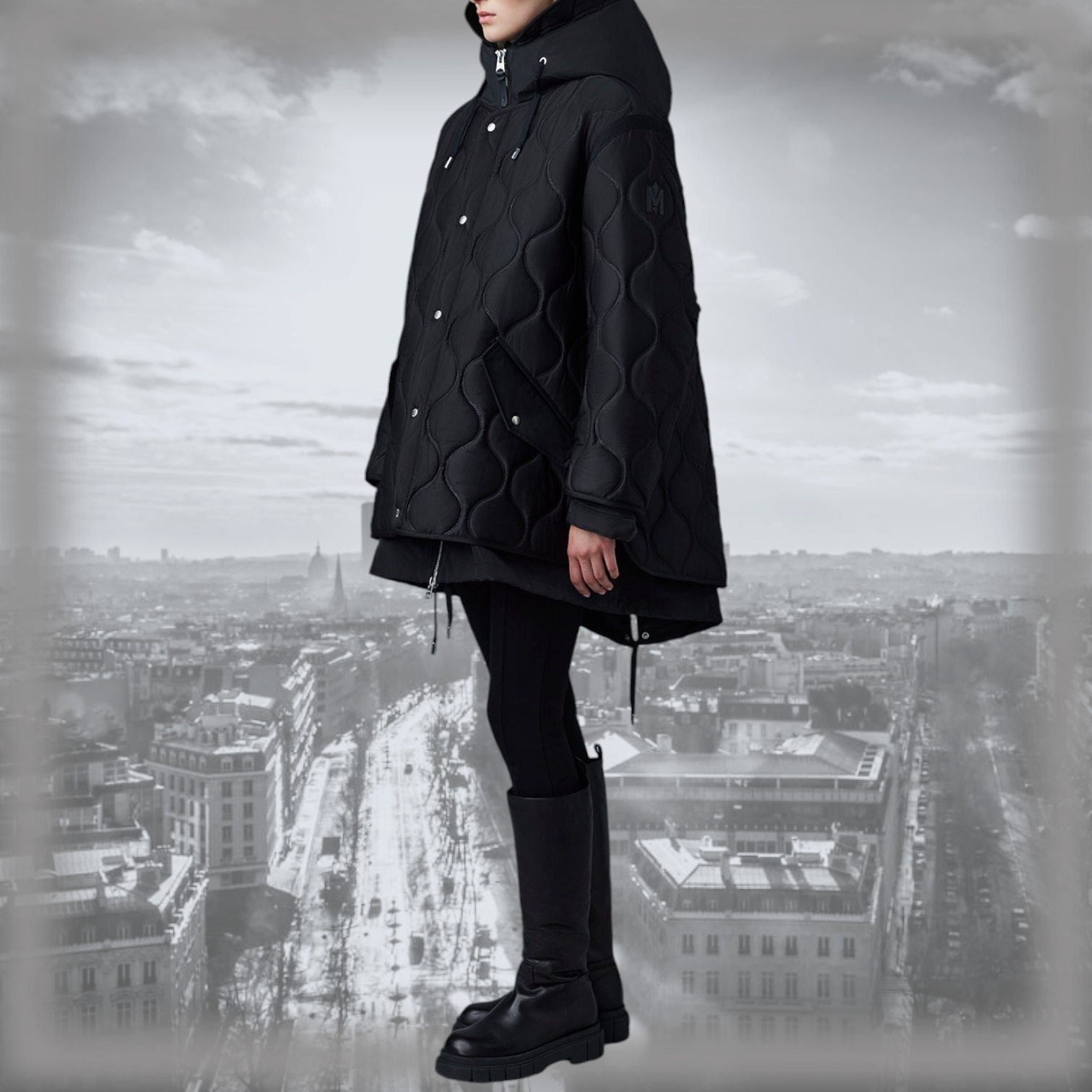 2-in-1【MACKAGE】おしゃれ☆MAIA キルティング パーカ コート MAIA｜MACKAGE (マッカージュ) 日本公式サイト