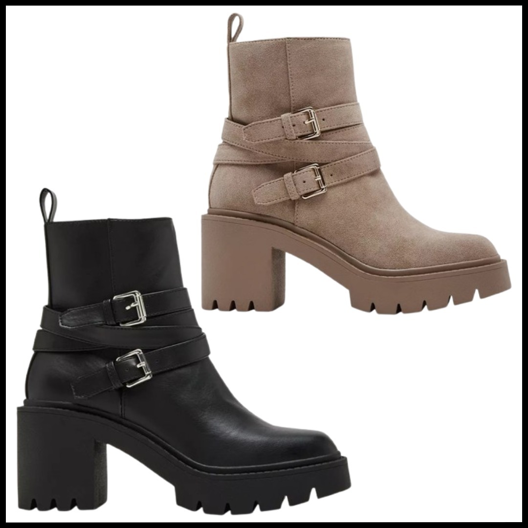 Steve Madden バックル Pike ラグソール ブーティ