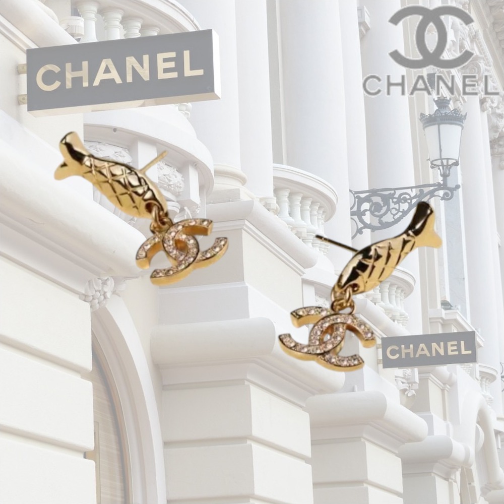 CCロゴが可愛い♪【CHANEL】24クルーズ ピアス ローラースケート CCロゴが可愛い♪【CHANEL】24クルーズ ピアス ローラースケート