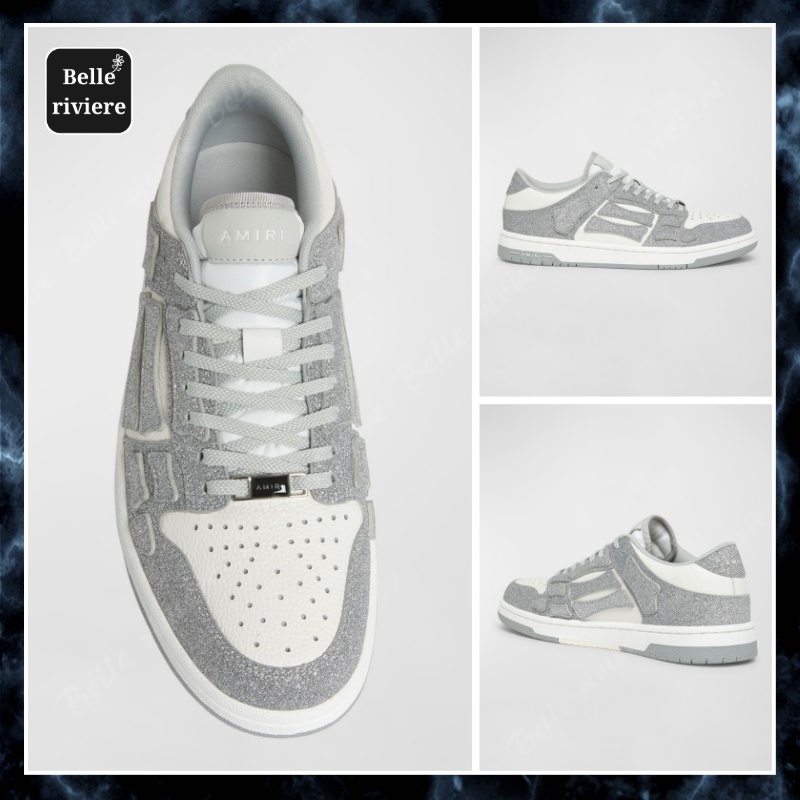 24AW new/AMIRI シマースケルロートップスニーカー Sneakers