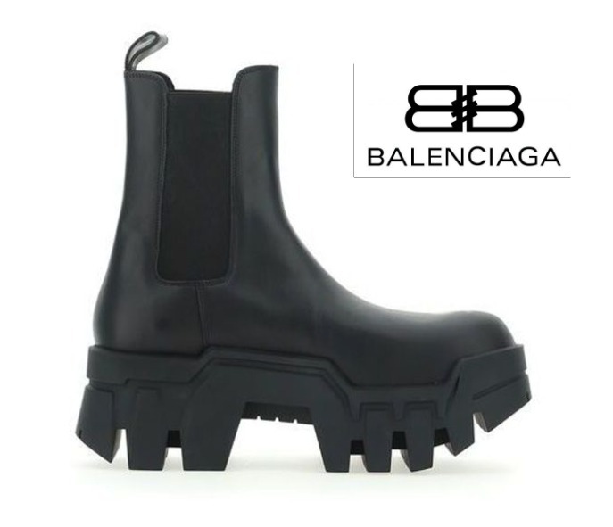 [BALENCIAGA] BULLDOZER チェルシー ブーツ (SIZE : 38)