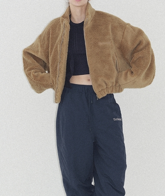 売れ筋ランキングも The ☆人気☆ Jacket Eco-Shearling Cropped Barnnet] ジャケット・アウター