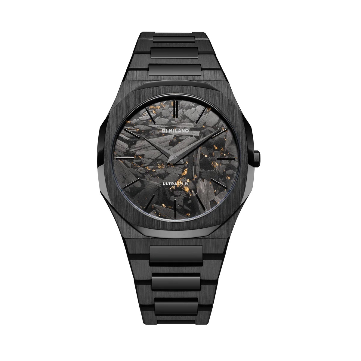D1 MILANO★Ultra Thin ブレスレットウォッチ [Black DLC] 40mm