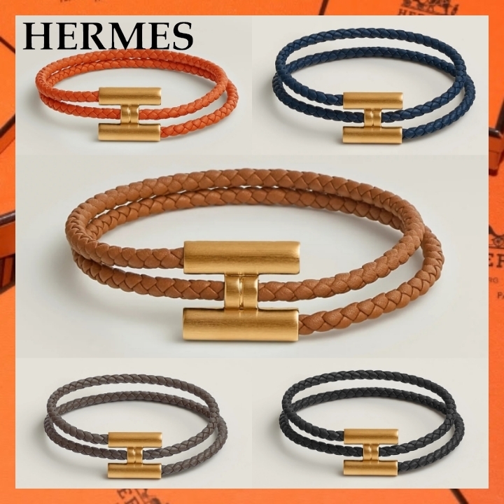 ☆５色展開☆【Hermes】ブレスレット《トゥルニ》トレッセ