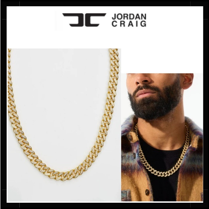 【JORDAN CRAIG】Iced Out Gold Chain - 13mm