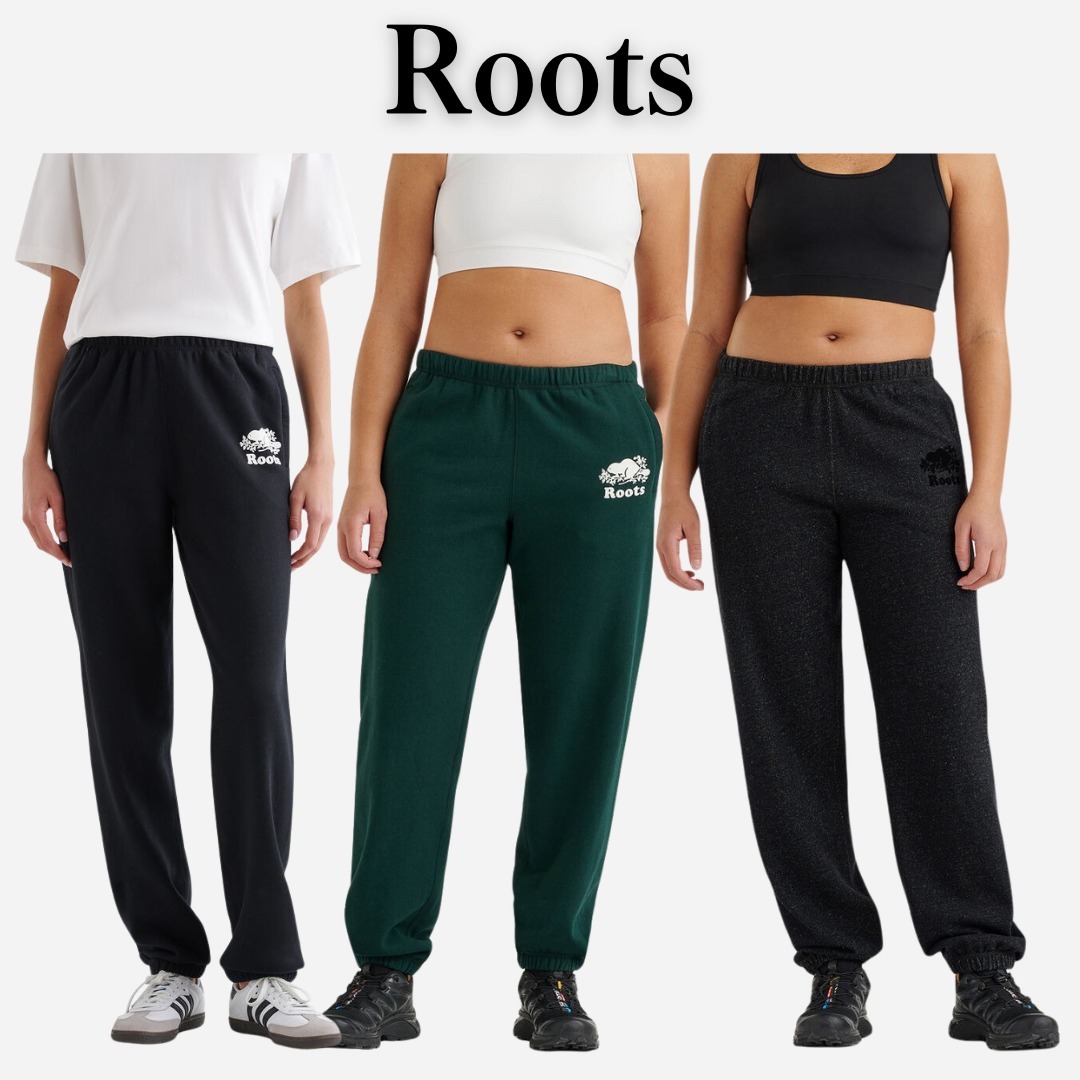 ROOTS☆オーガニック オリジナル BF スウェットパンツ