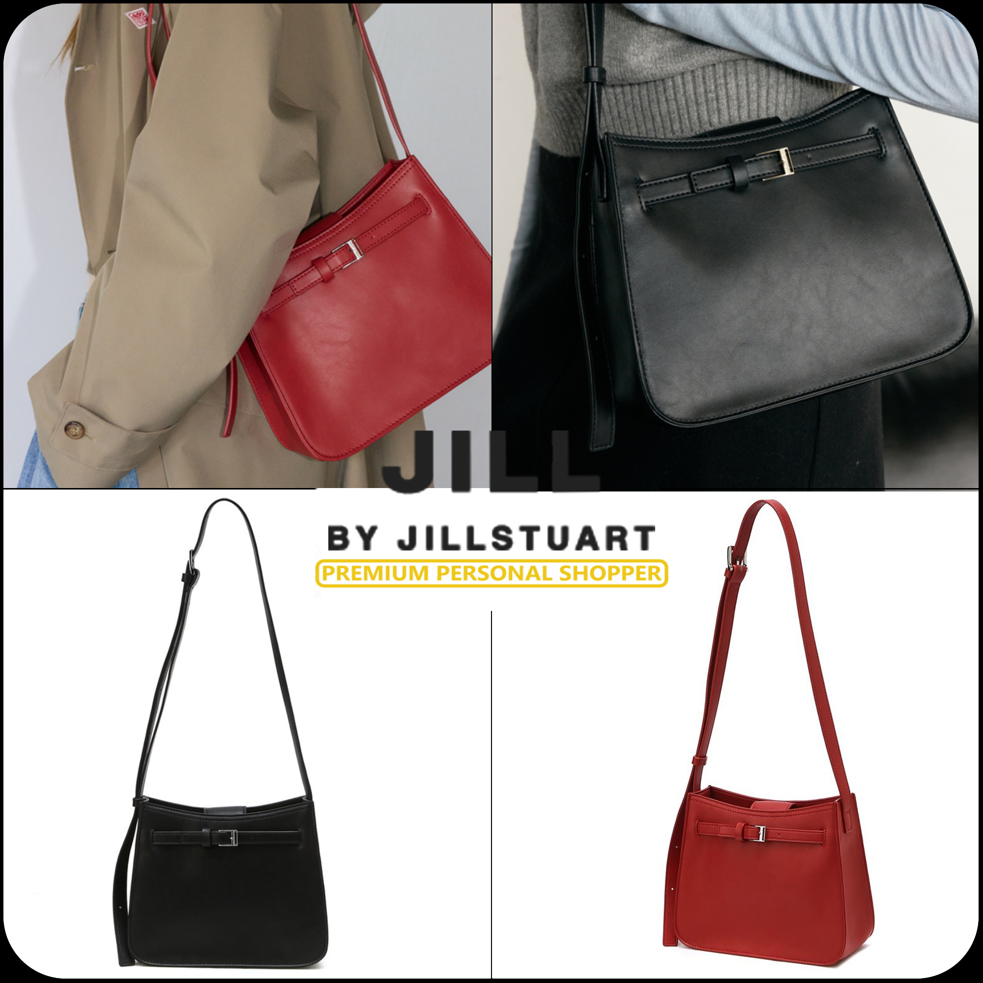 [JILLSTUART]★24FW★韓国人気★Joy buckle mini cross bag