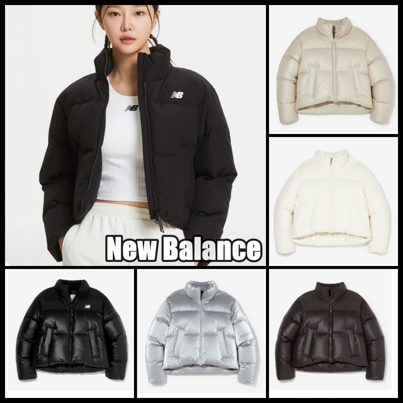 New Balance Womwn Active Short Goose Down ダウンジャケット