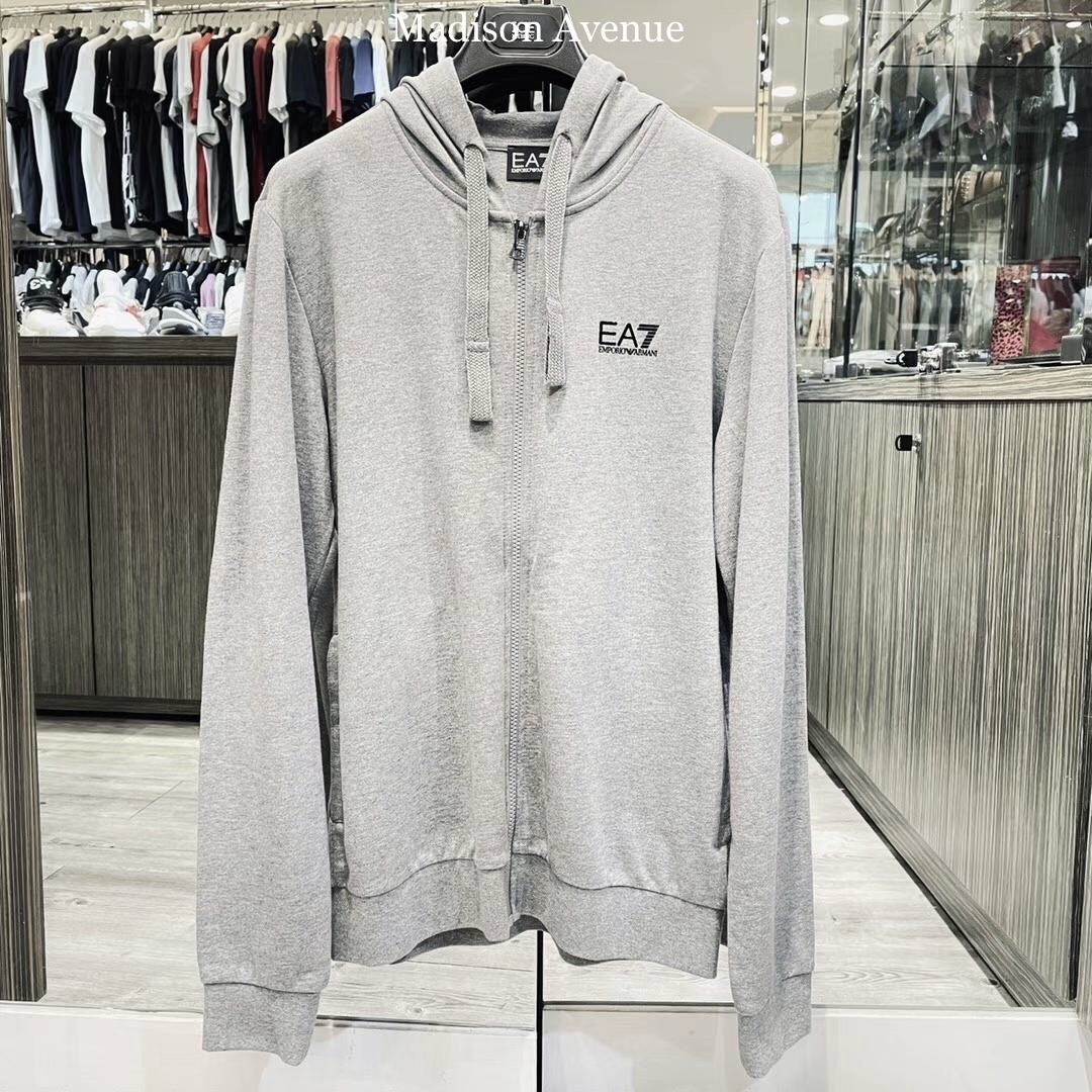 EA7 EMPORIO ARMANI スウェット ジップアップ パーカー