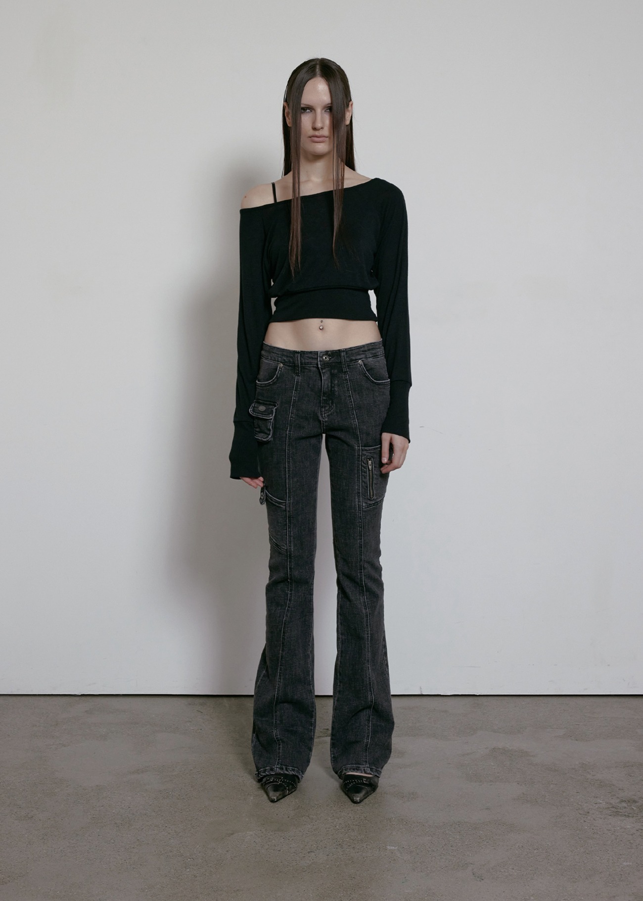 《bohemian seoul》 ESSENTIAL BOAT NECK LONG SLEEVE