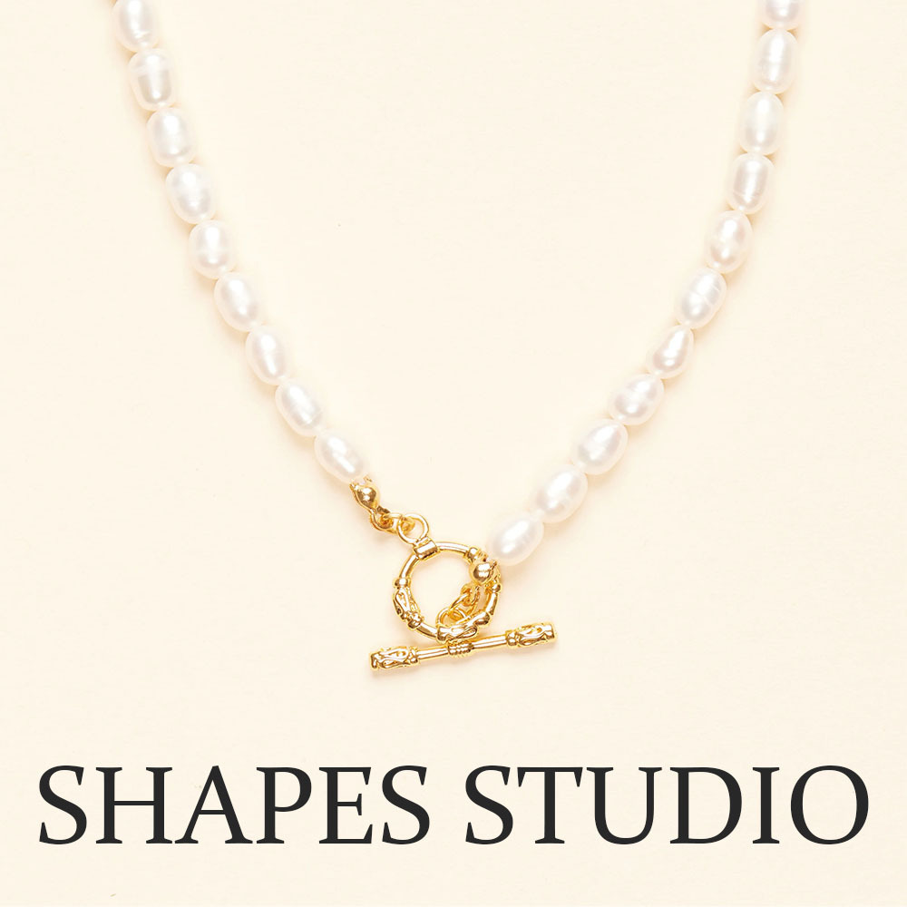 SHAPES STUDIO/Toggle Pearl ネックレスMillie Bobby Brown着用