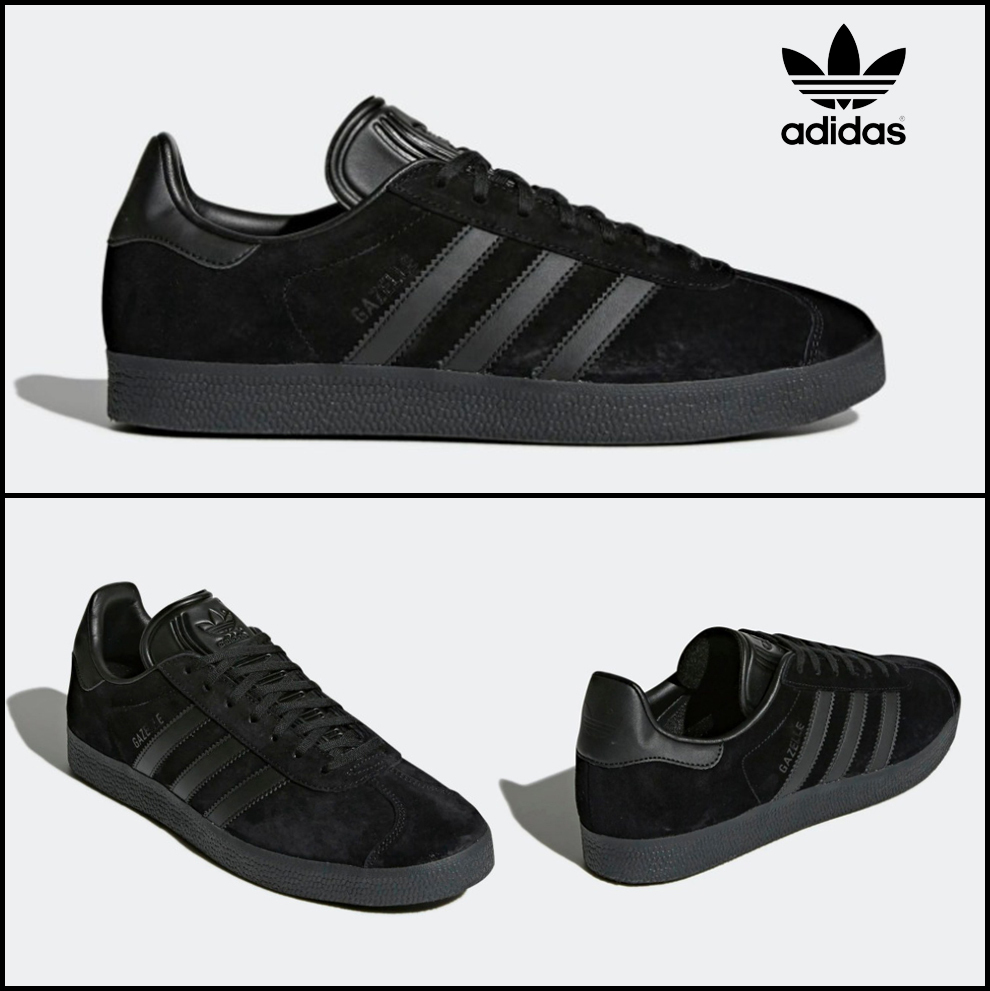 Adidas ★ Gazelle Triple Black 'CQ2809' ★兼用★送料・関税込