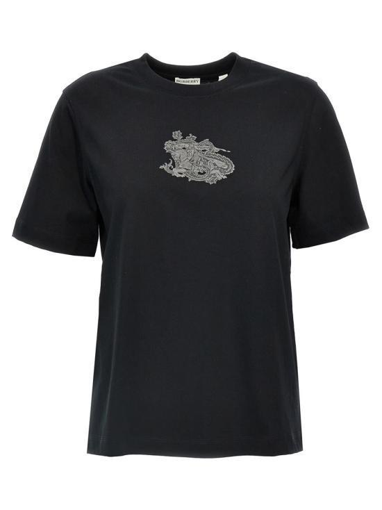 Tシャツ・カットソー BURBERRY Women Tunic Tops 8097924COAL Black