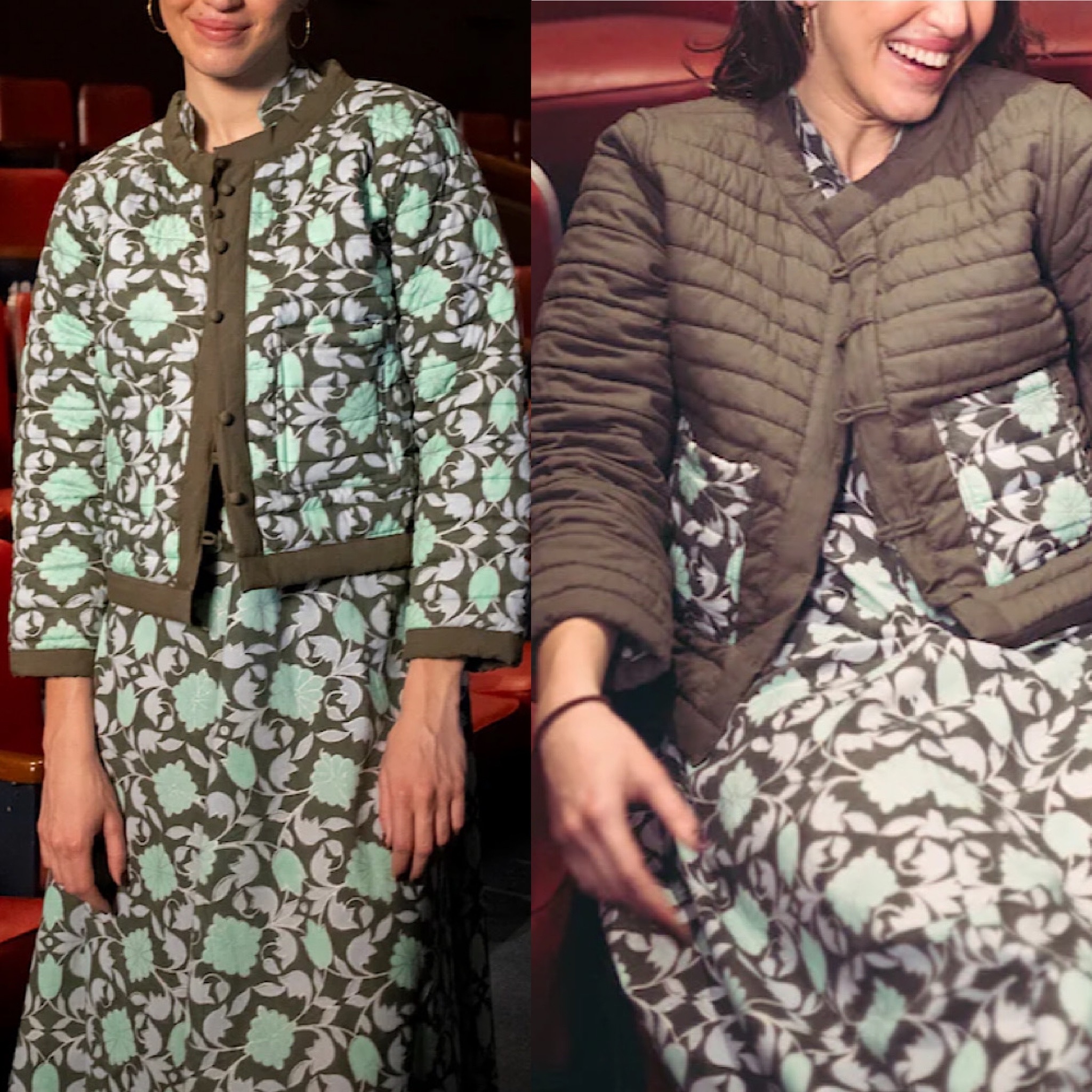 SZ BLOCKPRINTS Poppy Jacket Lisbon リバーシブル ジャケット