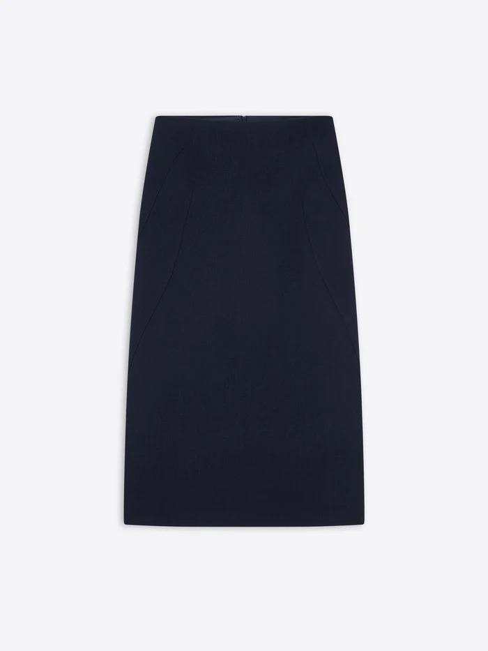 《送料無料》 Dries Van Noten Wool tailored skirt
