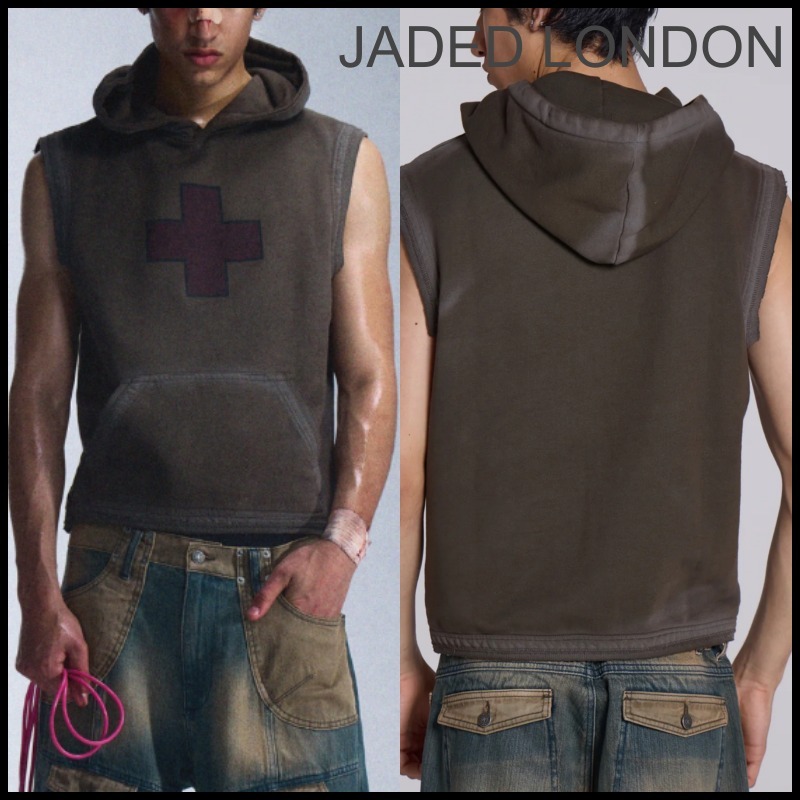 ☆JADED LONDON☆ アンチノースリーブパーカー 送関込