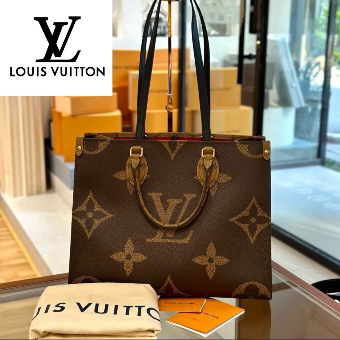 【LOUIS VUITTON】大きなアイコンのインパクト★オンザゴーMM