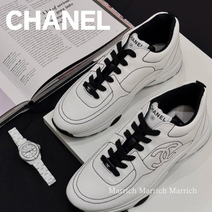 CHANEL《カジュアル上品》スニーカー