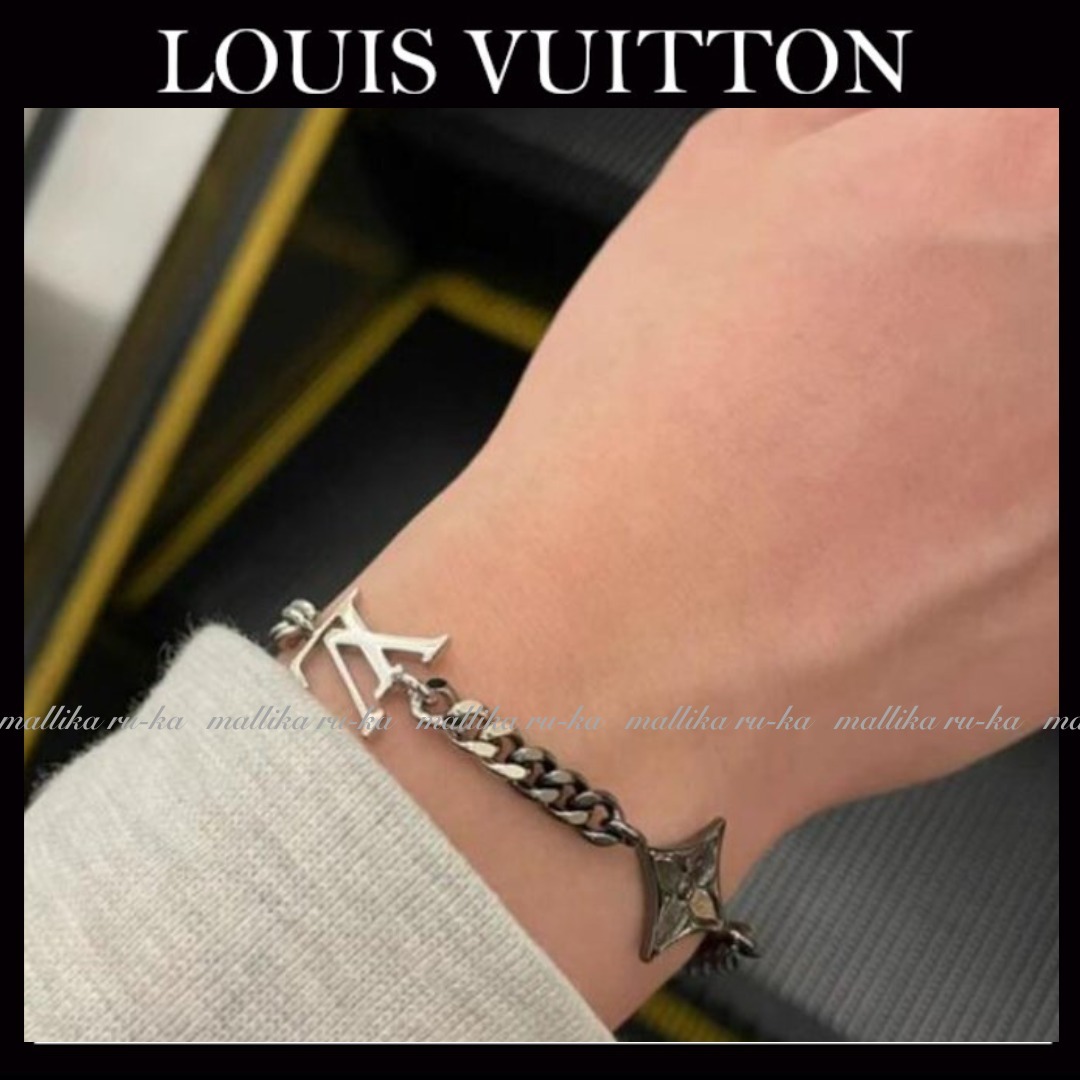 すぐ届く【LOUIS VUITTON】ブレスレット LV インスティンクト