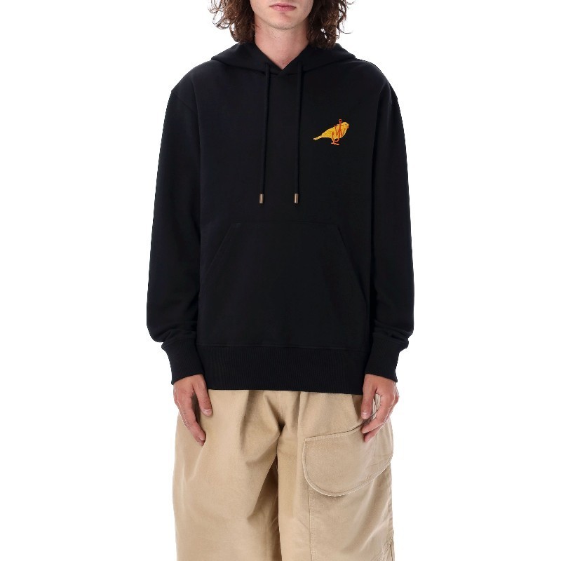 パーカー・フーディ J W ANDERSON CANARY EMBROIDERY HOODIE (JW0186PG1632 999)