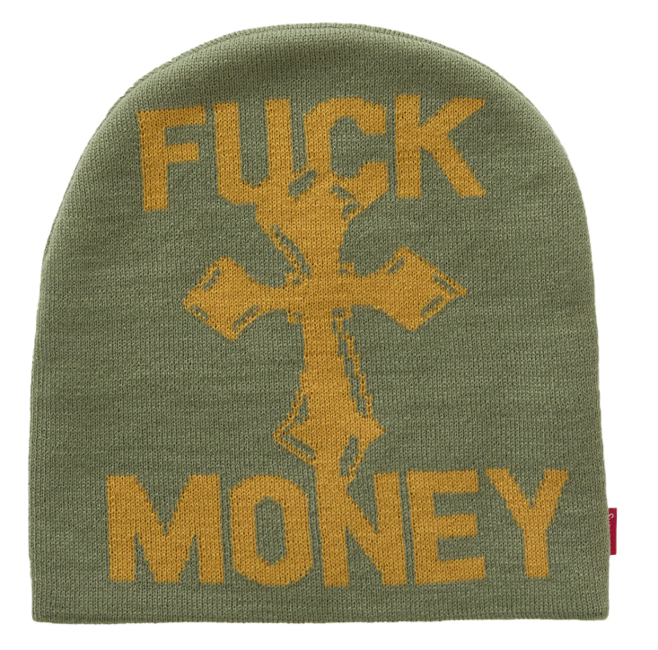 ☆24AW WEEK12☆Supreme Fuck Money Beanie (Supreme/ニット