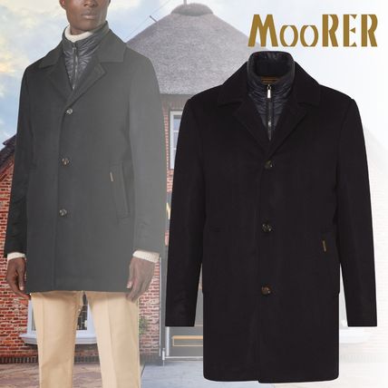 MOORER ムーレー コート ウール クラシックカラー メンズ 関税込 MOORER(ムーレー) チェスターコート(メンズ) - 海外通販のBUYMA